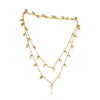 Gold Multi-Leaf Necklace - Hauslife
