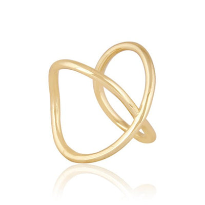Infinity Loop Gold Ring - Hauslife
