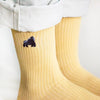 Save the Gorillas Ribbed Bamboo Socks - Hauslife