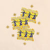 Whimsical Vibes Only Glitter Sticker