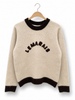 Embroidered Knit Sweater "LE MARAIS" – Parisian Spirit AP211