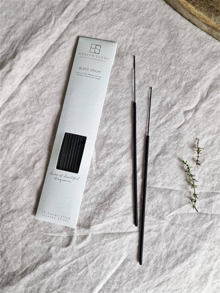10 Black Opium Incense Sticks - Hauslife