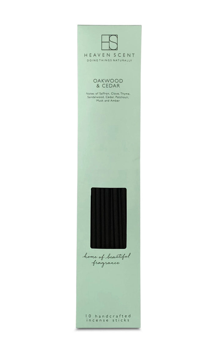10 Oakwood &amp; Cedar Incense Sticks - Hauslife