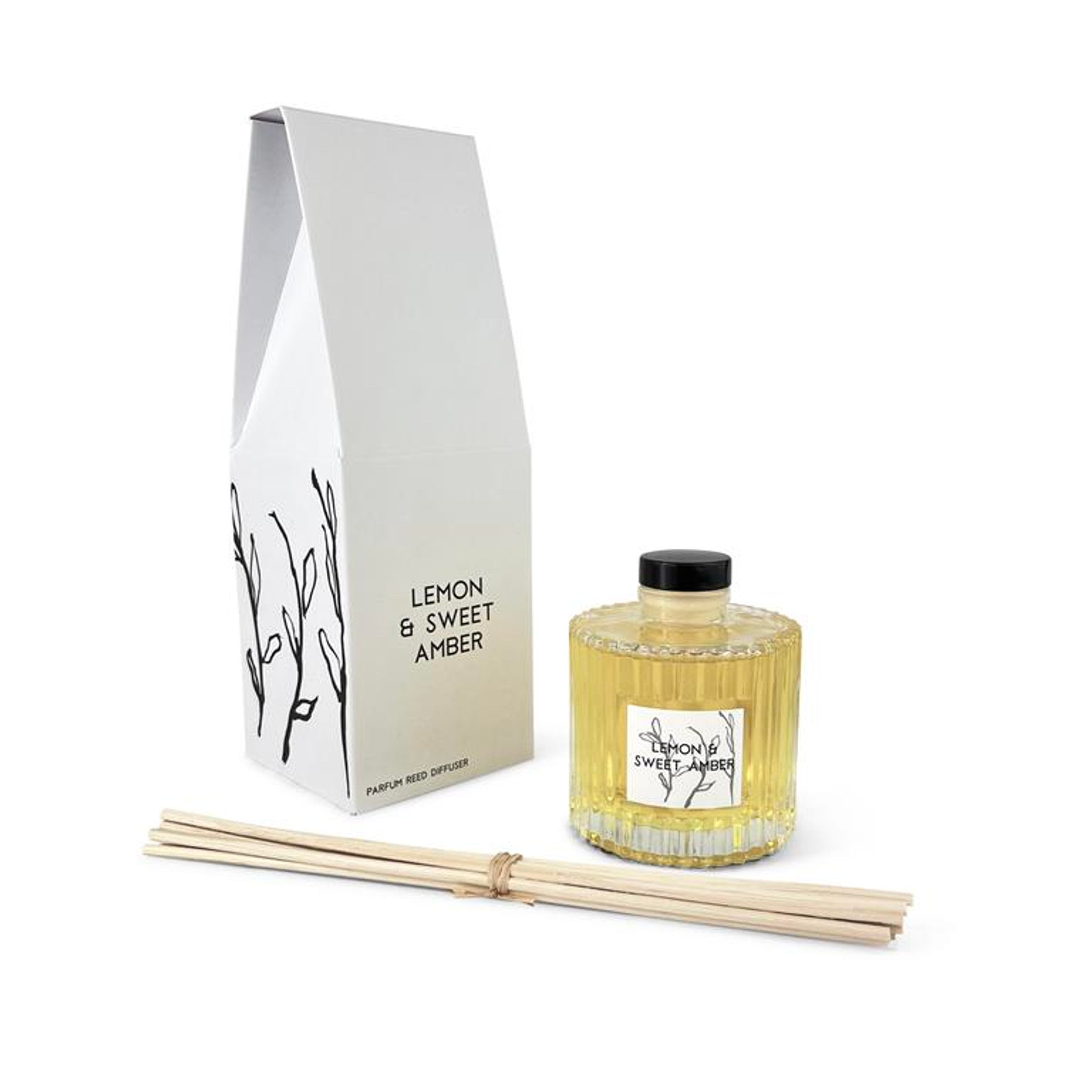 170ml Ribbed Glass Reed Diffusers – Hauslife