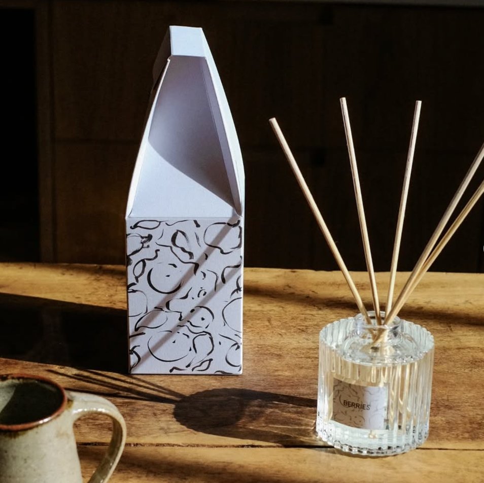 170ml Ribbed Glass Reed Diffusers โ Hauslife