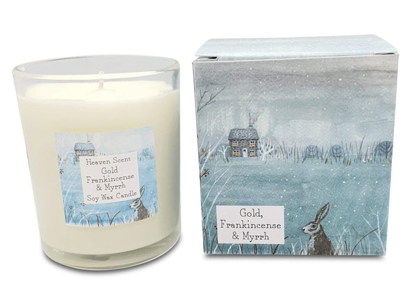 20cl Candle - Christmas Illustrated Box Range - Hauslife