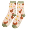 Ladies' Bamboo Socks - Chicks & Hens