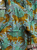 Cotton Pyjama Shorts Set - Sky Blue Jaguars