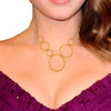 Multi-Circle Gold Necklace