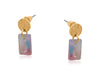 Lola Petite Resin Rectangle Stud Earrings
