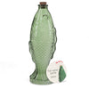 Glass bottle 500ml - Green fish