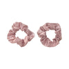 4pc Satin Heatless Curls Set with Clip - Dusty Rose - Hauslife