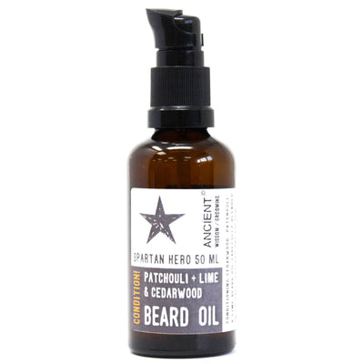 50ml Beard Oil - Spartan Hero - Condition! - Hauslife