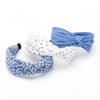 5cm Wide Assorted Print Knotted Top Aliceband - Hauslife