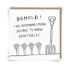 Vegetables Greeting Card