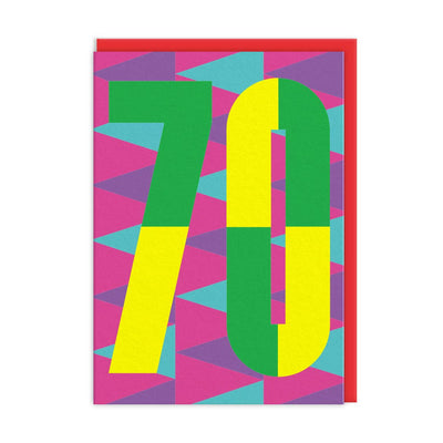 70 Birthday Card (11430) - Hauslife