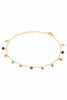 Rainbow Beaded Charm Bracelet