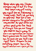 New Parents Advice A6/5x7 Card - Version 1: Cello Bag (Biodegradeable) / A6