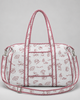 Quilted Cotton Duffle Bag - The Parisian