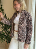 Leopard Print Velvet Jacket