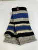 Fleece-Lined Wristwarmers - Rainbow & Stripes