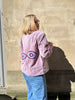 Embroidered Velvet Suzani Jacket - Lilac Evil Eye