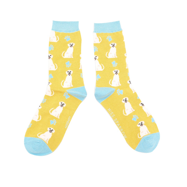 Ladies' Bamboo Socks - Labradors