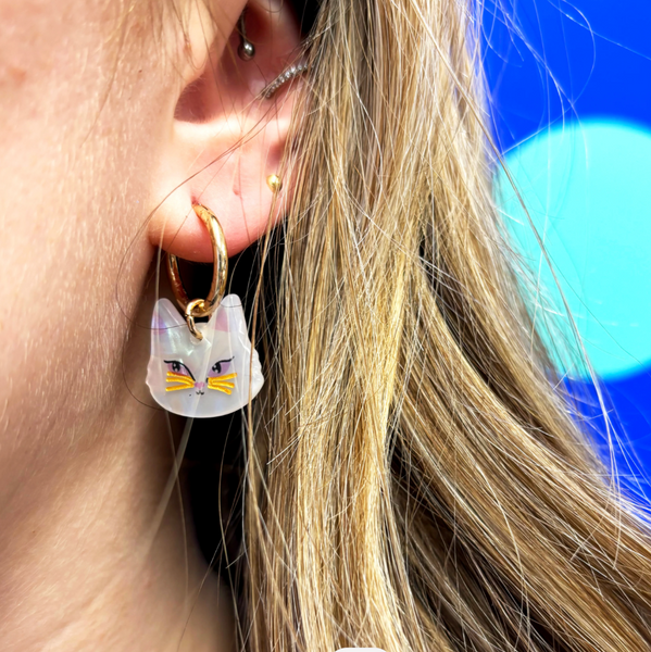 Catnip Hoop Earrings