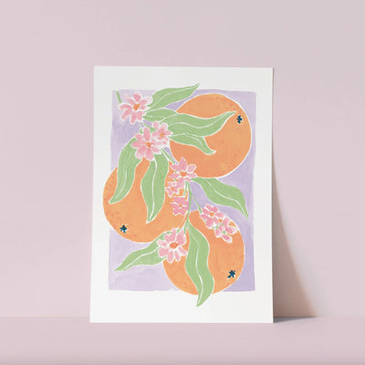 A4 Oranges Art Print - Hauslife