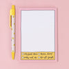 A6 Notepad - Pink Grid - Hauslife