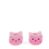 Mini Hair Claw Clips - Pink Cats