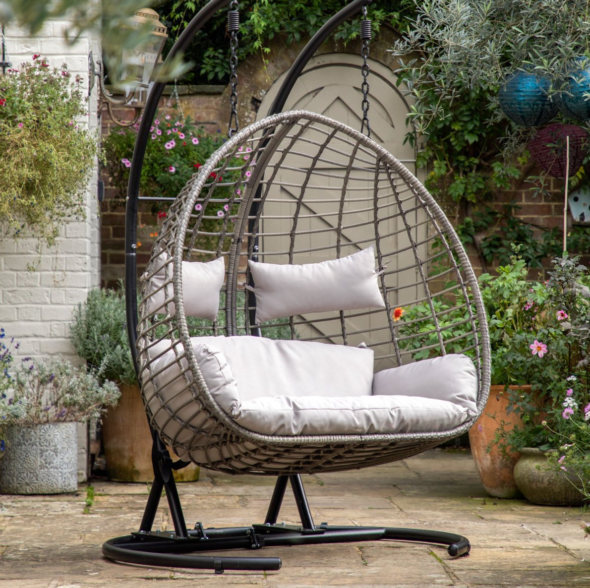 Hanging Egg Chair Tesco Swing Chair Rattan Egg Chair Tesco Wicker