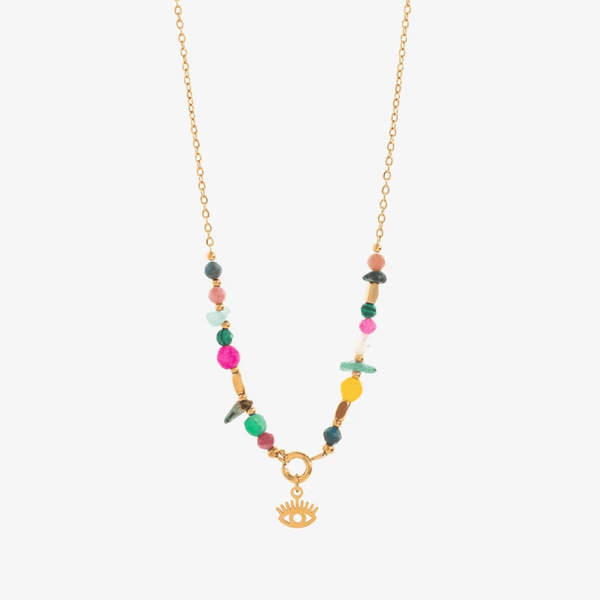 All Seeing Eye Beaded Necklace - Hauslife