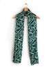 Allie Lightweight Scarf - Green/Cream, Floral - Hauslife