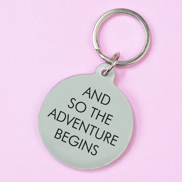 And So the Adventure Begins Keytag - Hauslife