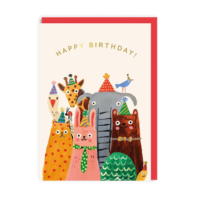 Animals Birthday Card - Hauslife