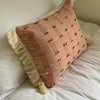 Anouk Tassel Pillow - Coral - Hauslife