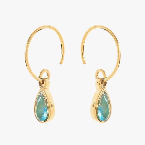 Aqua Drop Earrings - Hauslife