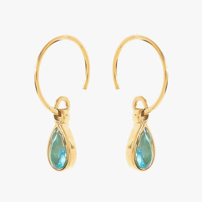 Aqua Drop Earrings - Hauslife