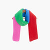 Aster Green/Pink Colourblock Heavyweight Scarf - Hauslife