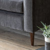 Bathwick Upholstered Sofa - Charcoal - Hauslife