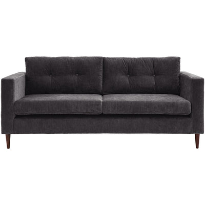 Bathwick Upholstered Sofa - Charcoal - Hauslife