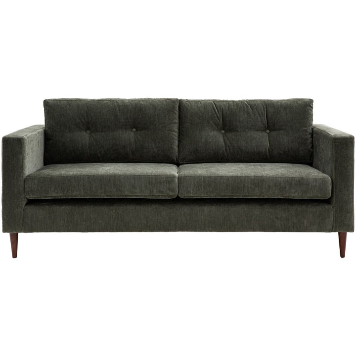 Bathwick Upholstered Sofa - Forest Green - Hauslife