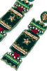 Beaded Christmas Cracker Earrings - Hauslife