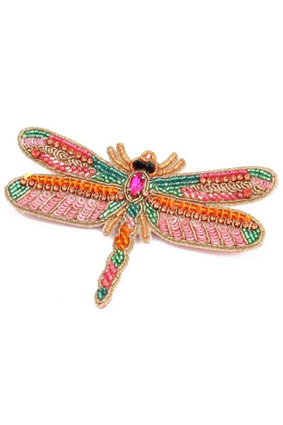 Beaded Dragonfly Brooch - Hauslife