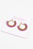 Beaded Hoop Earrings - Hauslife