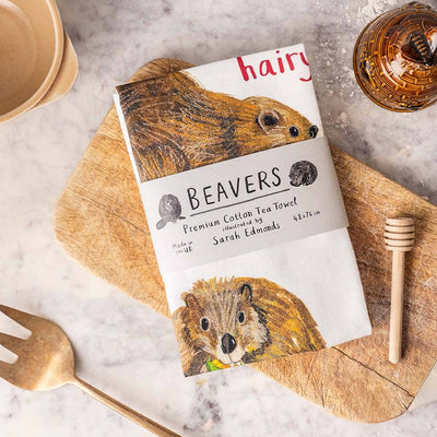 Beavers Cotton Tea Towel - Hauslife