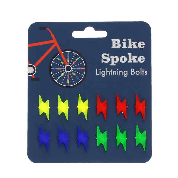 Bicycle spoke decorations - Lightning bolts - Hauslife