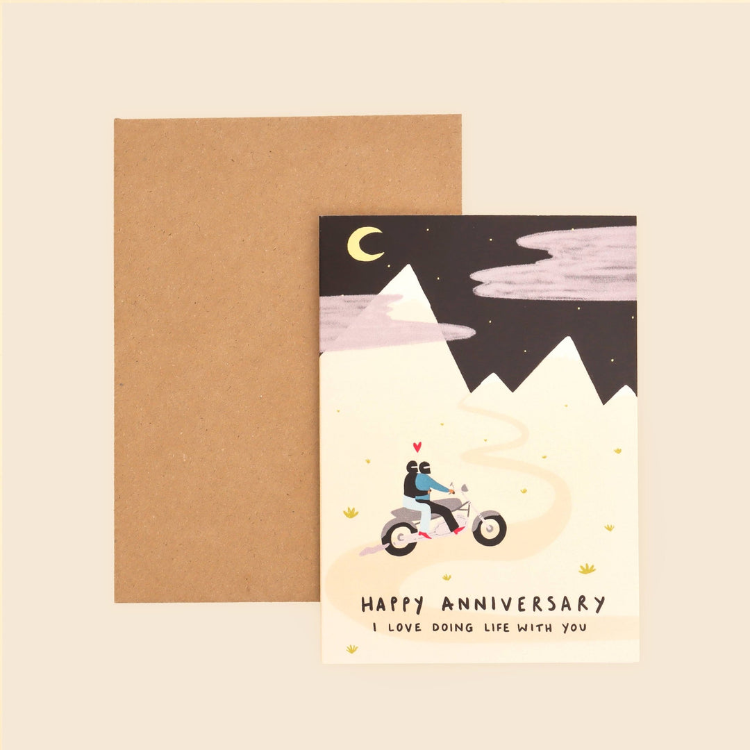 Bikers Anniversary Card - Hauslife