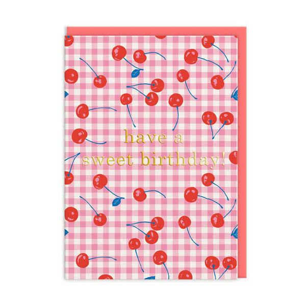 Birthday Cherries Greeting Card - Hauslife